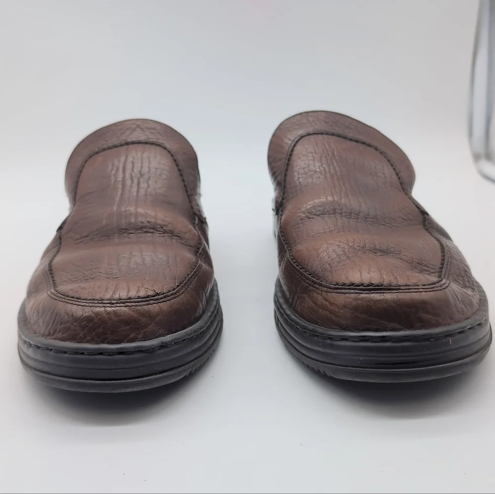 Vintage Mephisto Air Jet Sz 12 Leather Slip-On Men’s Shoe Minimal Wear